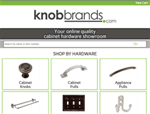 Tablet Screenshot of knobbrands.com